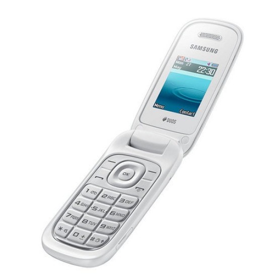 SAMSUNG E1272 GT-1272 DUAL SIM WHITE SAMSUNG E1272 GT-1272 DUAL SIM WHITE